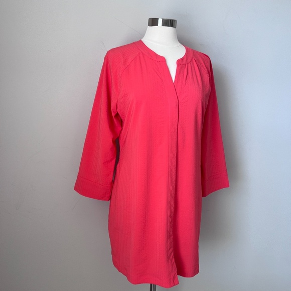 Title Nine Speed Racer 3/4 Sleeve Tunic - Textured Resortwear MSRP $109 - Picture 16 of 16
